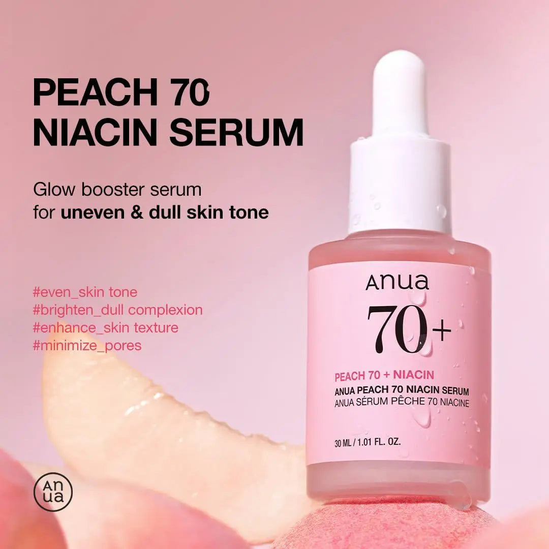 Anua Peach 70% Niacinamide.